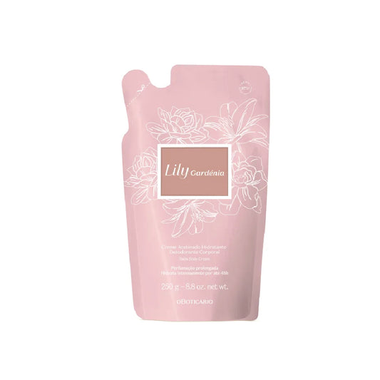 O BOTICARIO LILY GARDENIA BODY CREAM REFILL 250G