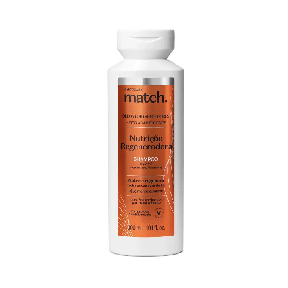 O BOTICÁRIO MATCH RESTORATIVE NUTRITION SHAMPOO 300ML