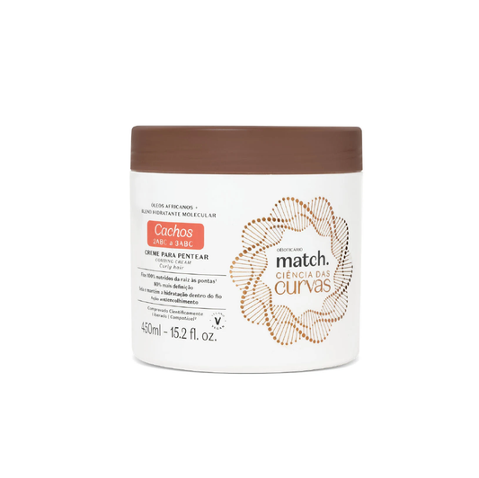 O BOTICARIO MATCH SCIENCE OF CURLS LEAVE-IN CREAM 450ML