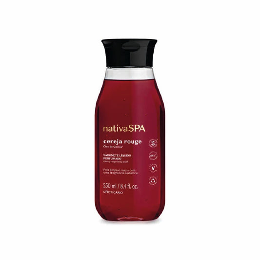 O BOTICARIO NATIVA SPA CHERRY ROUGE BODY WASH 250ML