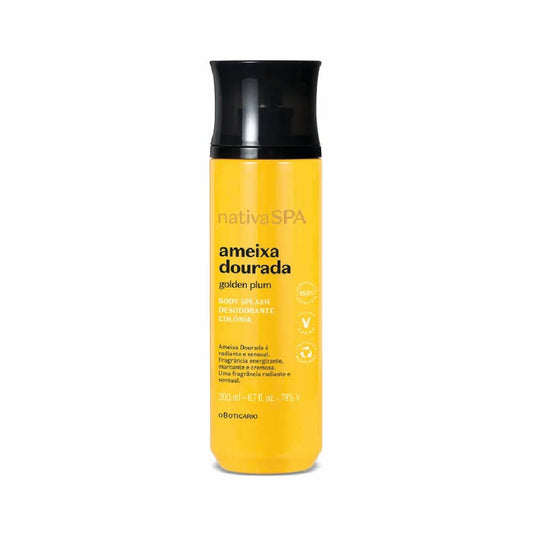 O BOTICARIO NATIVA SPA GOLDEN PLUM BODY SPLASH 200ML
