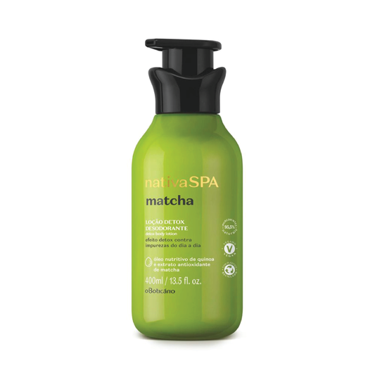 O BOTICARIO NATIVA SPA MATCHA BODY LOTION 400ML