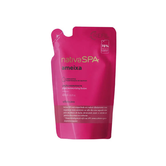 O BOTICARIO NATIVA SPA PLUM BODY LOTION REFILL 400ML