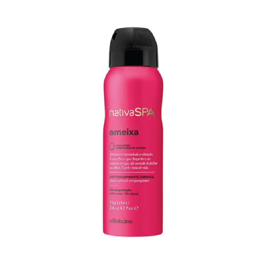 O BOTICARIO NATIVA SPA PLUM DEODORANT AEROSOL 125ML