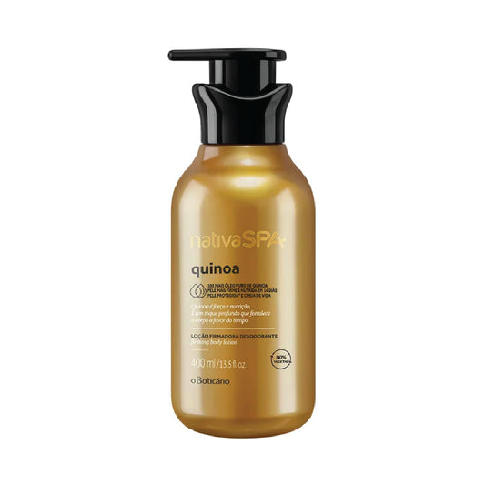 O BOTICARIO NATIVA SPA QUINOA FIRMING BODY LOTION 400ML