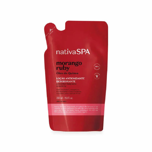 O BOTICARIO NATIVA SPA STRAWBERRY BODY LOTION REFILL 400ML