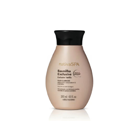 O Boticário Nativa Spa Vanilla Exclusive Body Oil 200ml