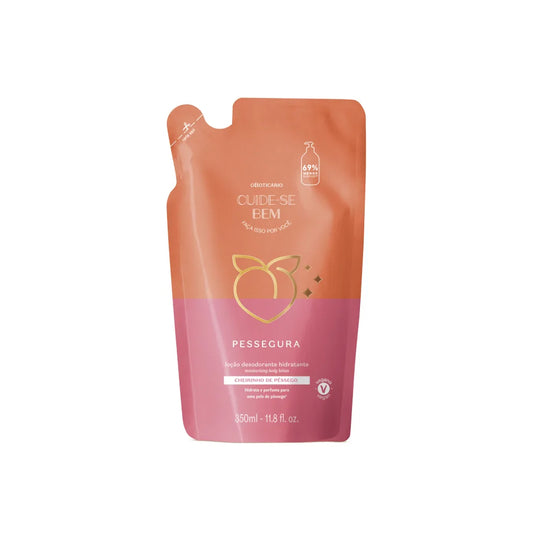 O BOTICARIO PEACH HYDRATING BODY LOTION REFILL 350ML