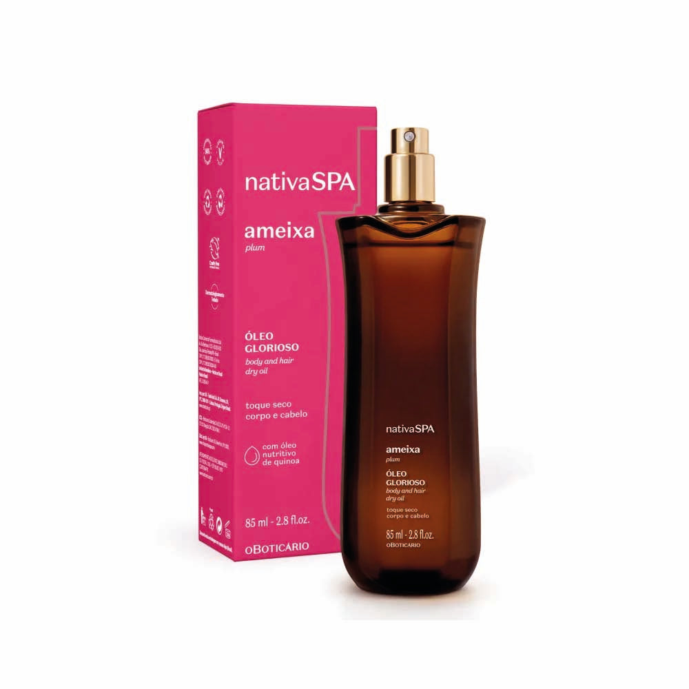 O BOTICARIO PLUM GLORIOUS MULTI-PURPOSE OIL 85ML