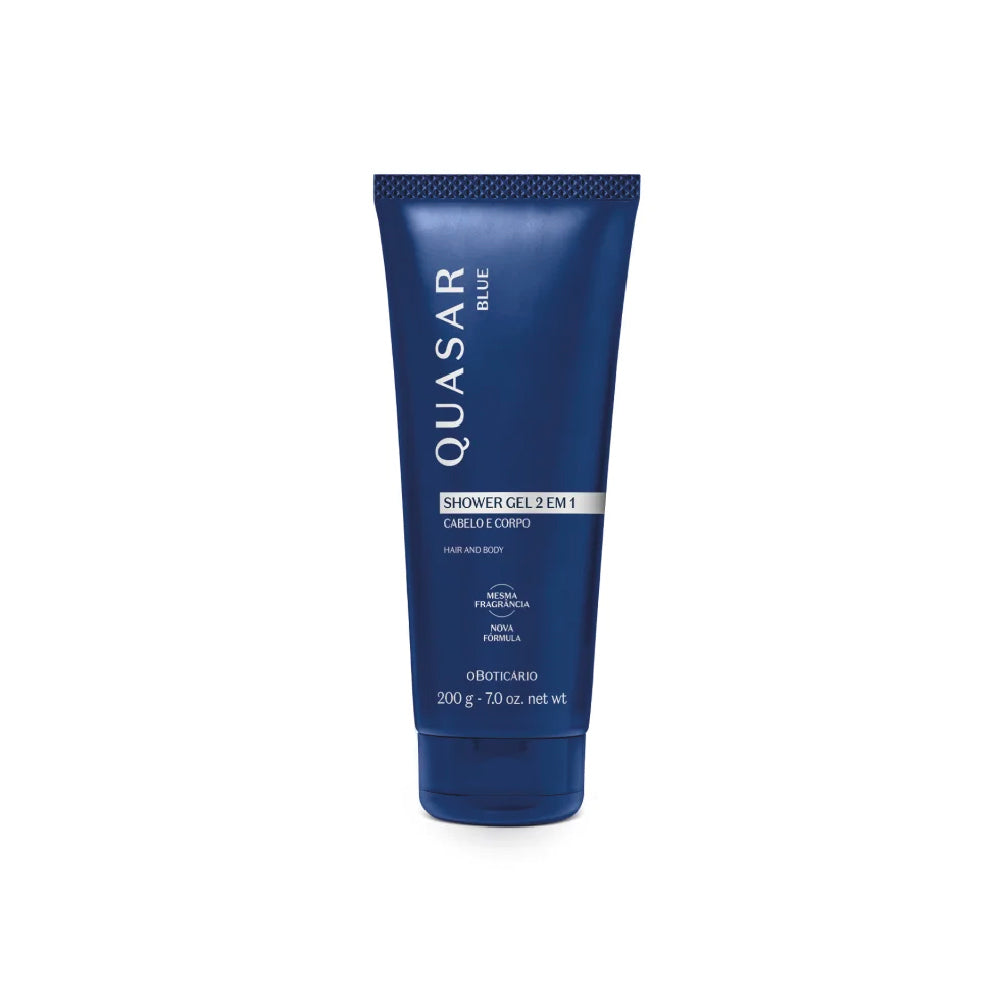 O BOTICÁRIO QUASAR BLUE HAIR & BODY SHOWER GEL 200G