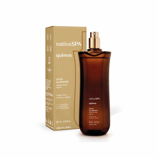 O BOTICARIO QUINOA GLORIOUS MULTI-PURPOSE OIL 85ML