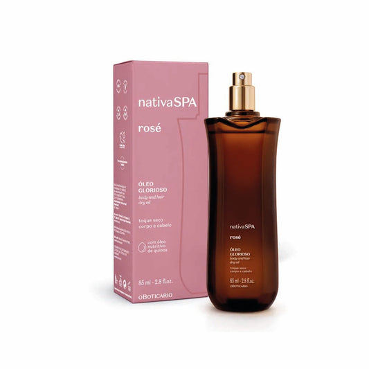 O BOTICARIO ROSÉ GLORIOUS MULTI-PURPOSE OIL 85ML