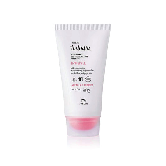 NATURA ACEROLA & HIBISCUS INVISIBLE DEODORANT CREAM 80G