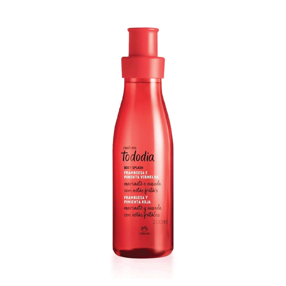 NATURA TODODIA RASPBERRY & RED PEPPER BODY SPLASH 200ML