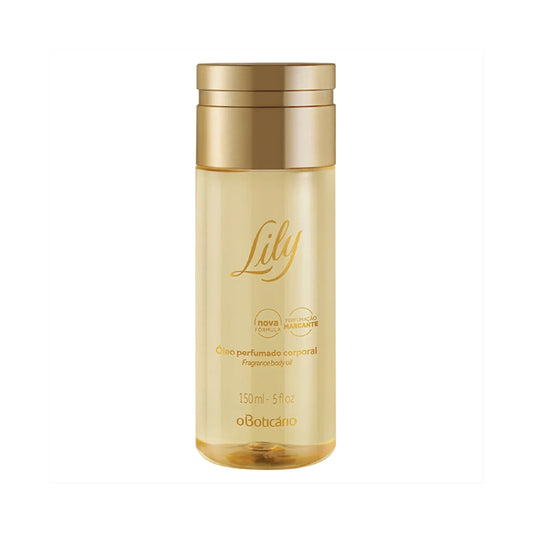 O BOTICARIO LILY FRAGANCE BODY OIL 150ML