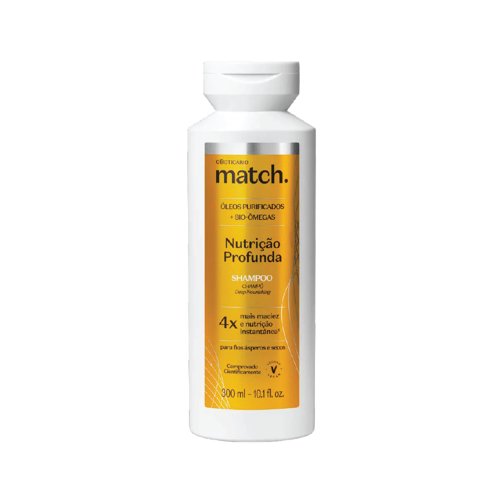 O BOTICARIO MATCH DEEP NUTRITION SHAMPOO 300ML
