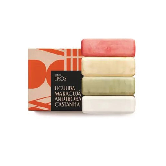NATURA EKOS CREAMY BAR SOAP ASSORTED 400G
