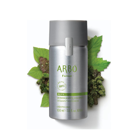 O BOTICARIO ARBO FOREST DEODORANT COLOGNE REFILL 100ML