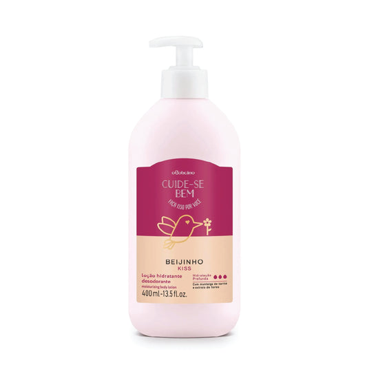 O BOTICARIO KISS BODY LOTION 400ML