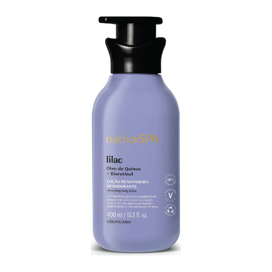O BOTICARIO NATIVA LILAC BODY LOTION 400ML
