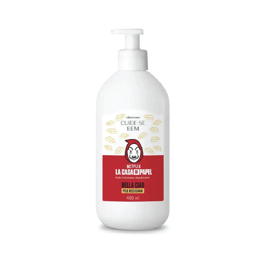 O BOTICARIO NETFLIX BELLA CIAO DRY SKIN BODY LOTION 400ML