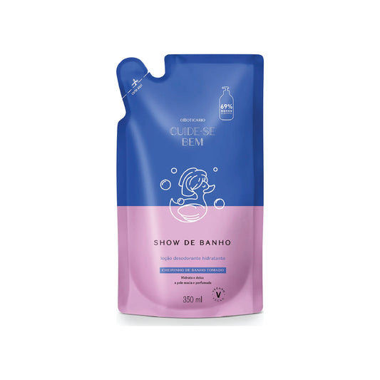 O BOTICARIO SHOWER DELIGHT BODY LOTION REFILL 350ML