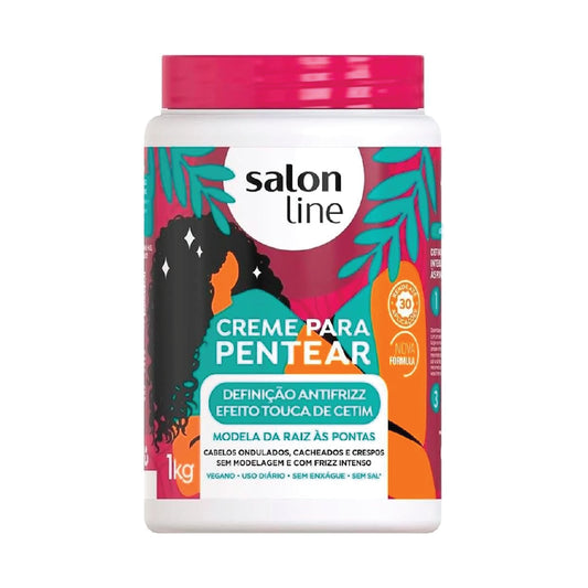 SALON LINE ANTI-FRIZZ DEFINITION LEAVE-IN CREAM 1KG