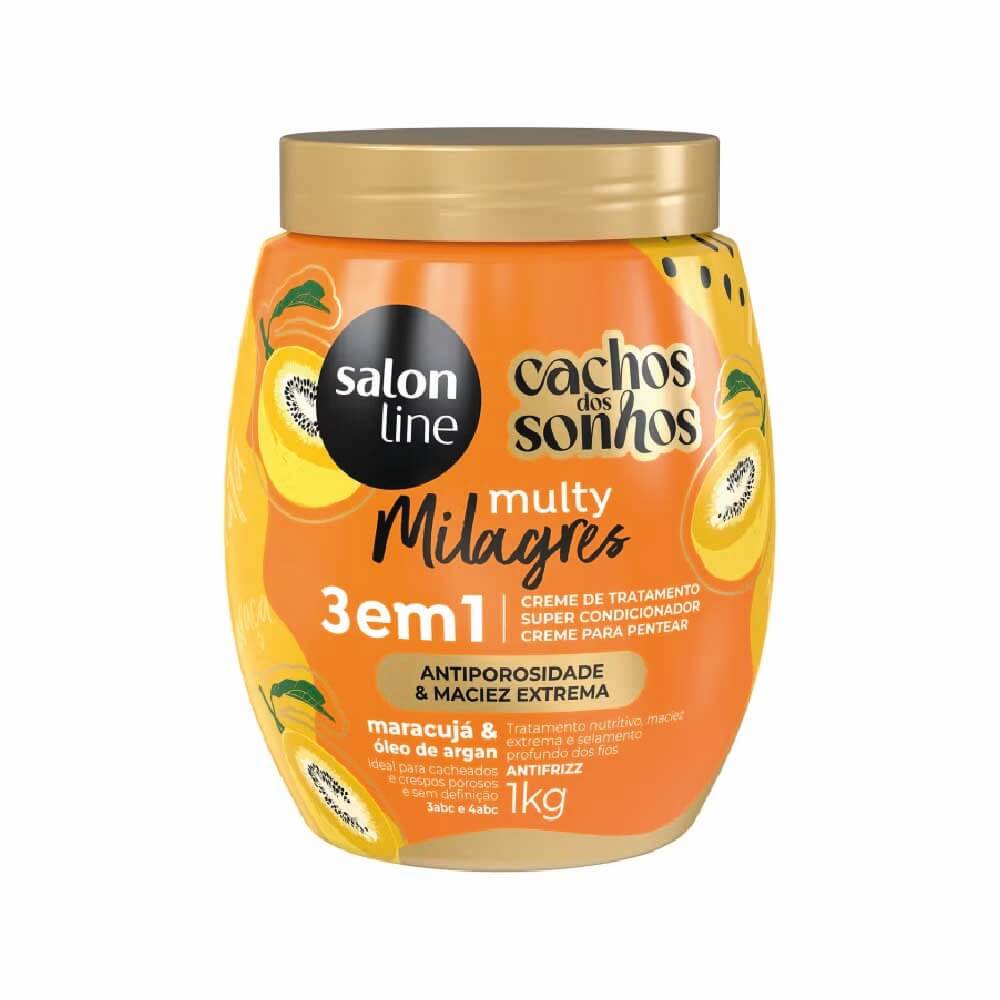 SALON LINE DREAM CURLS PASSIONFRUIT 3-IN-1 TREATMENT CREAM 1KG