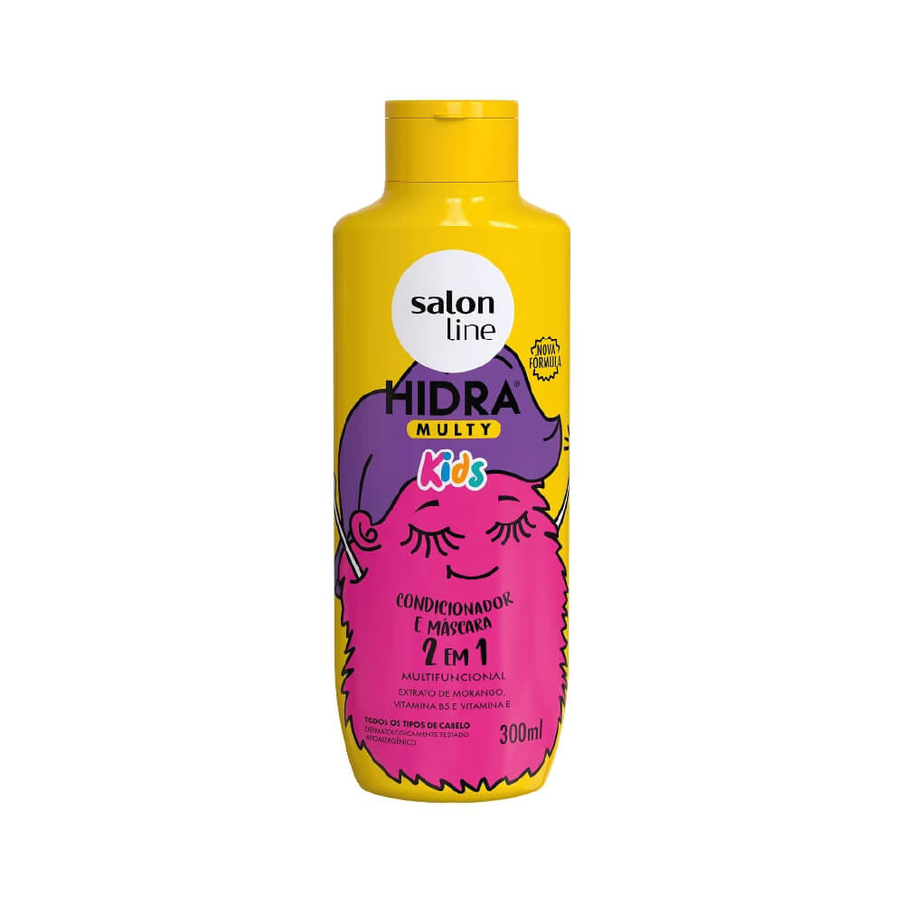 SALON LINE HIDRA MULTY KIDS CONDITIONER & MASK 300ML