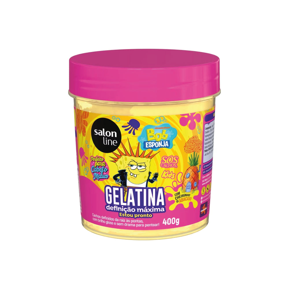 SALON LINE KIDS SPONGEBOB MAXIMUM DEFINITION CURL JELLY 400G