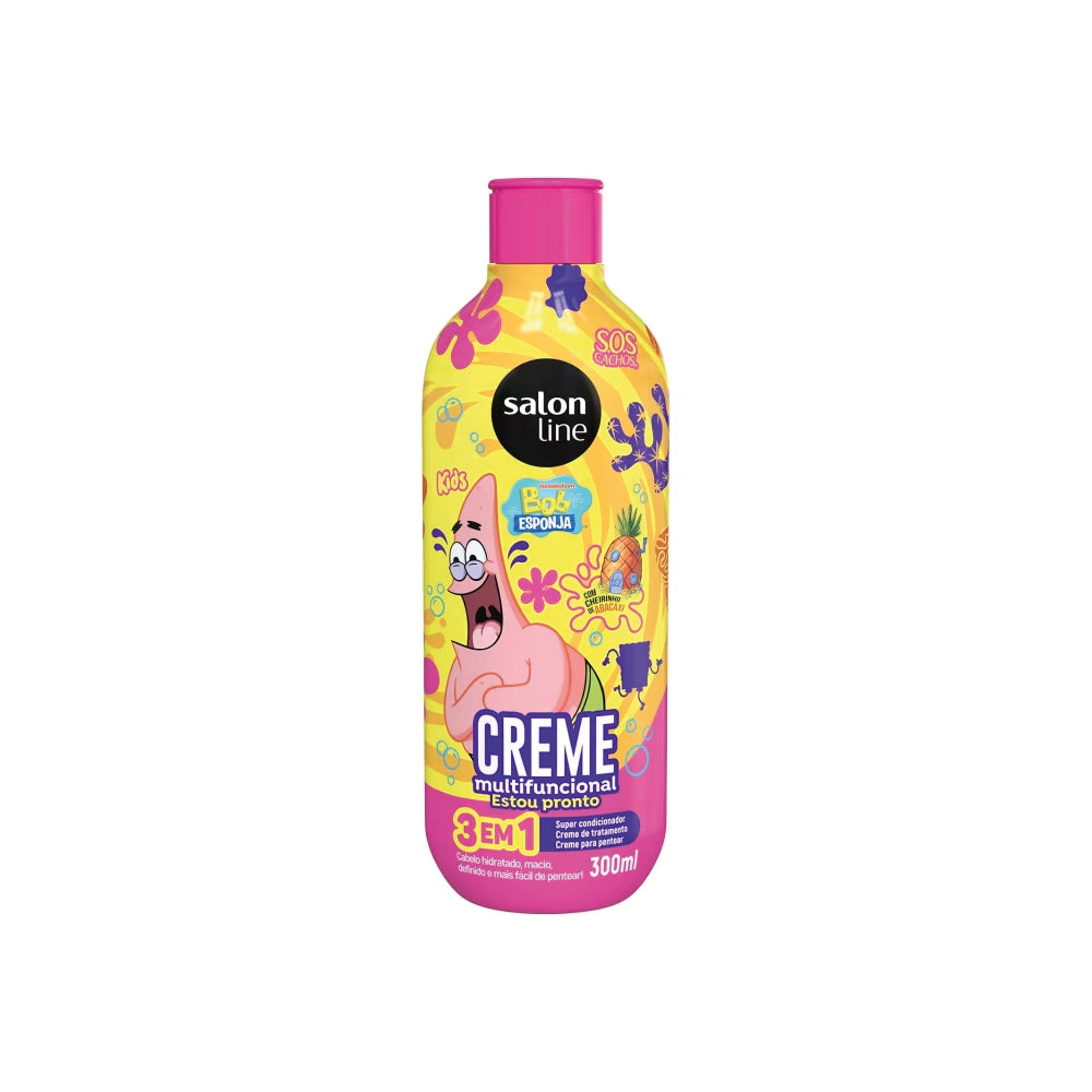 SALON LINE KIDS SPONGEBOB MULTY CREAM 300ML