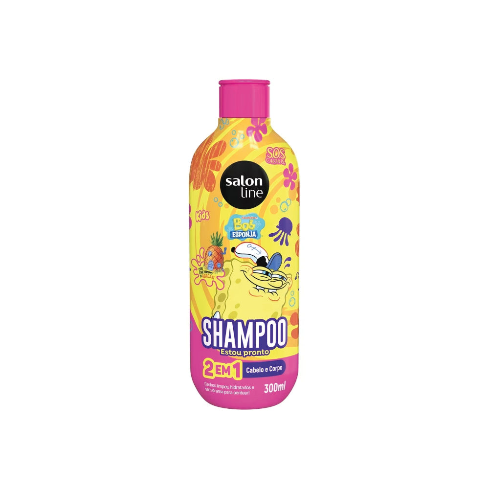 SALON LINE KIDS SPONGEBOB SHAMPOO 300ML