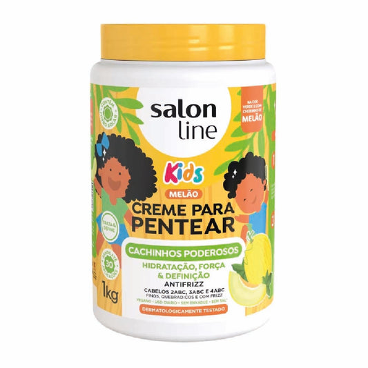 SALON LINE MELON POWER CURLS LEAVE-IN CREAM 1KG