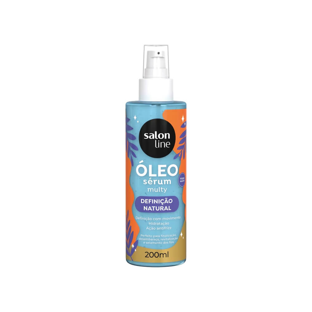 SALON LINE MULTY NATURAL DEFINITION OIL SERUM 200ML
