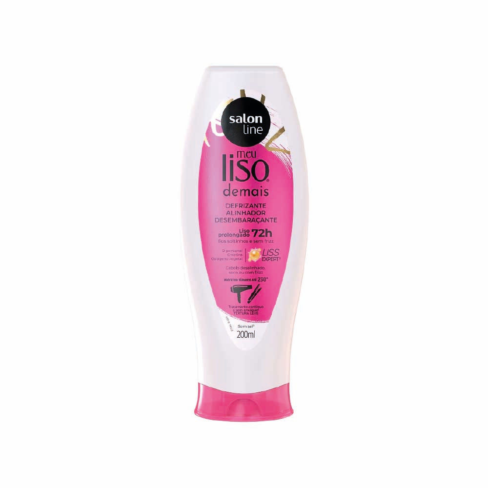 SALON LINE MY SUPER SLEEK & SMOOTH HEAT PROTECTANT 200ML