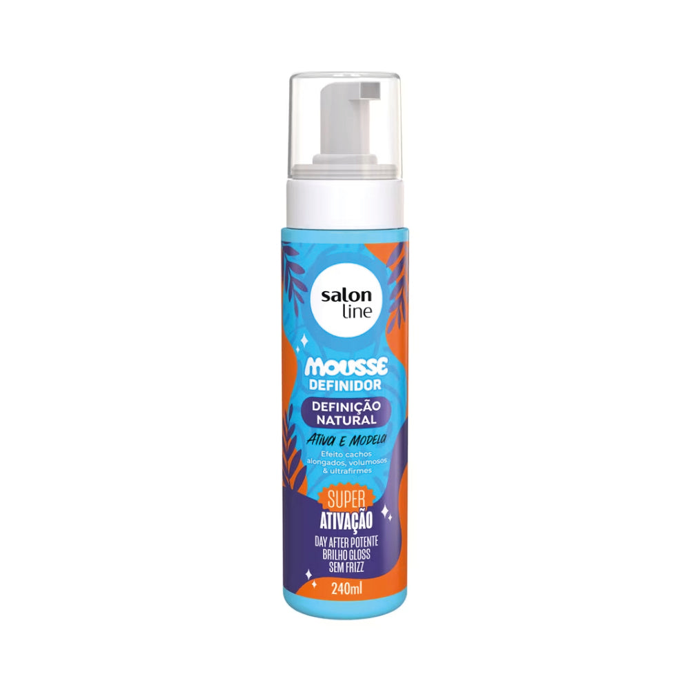 SALON LINE NATURAL DEFINITION CURL DEFINING MOUSSE 240ML