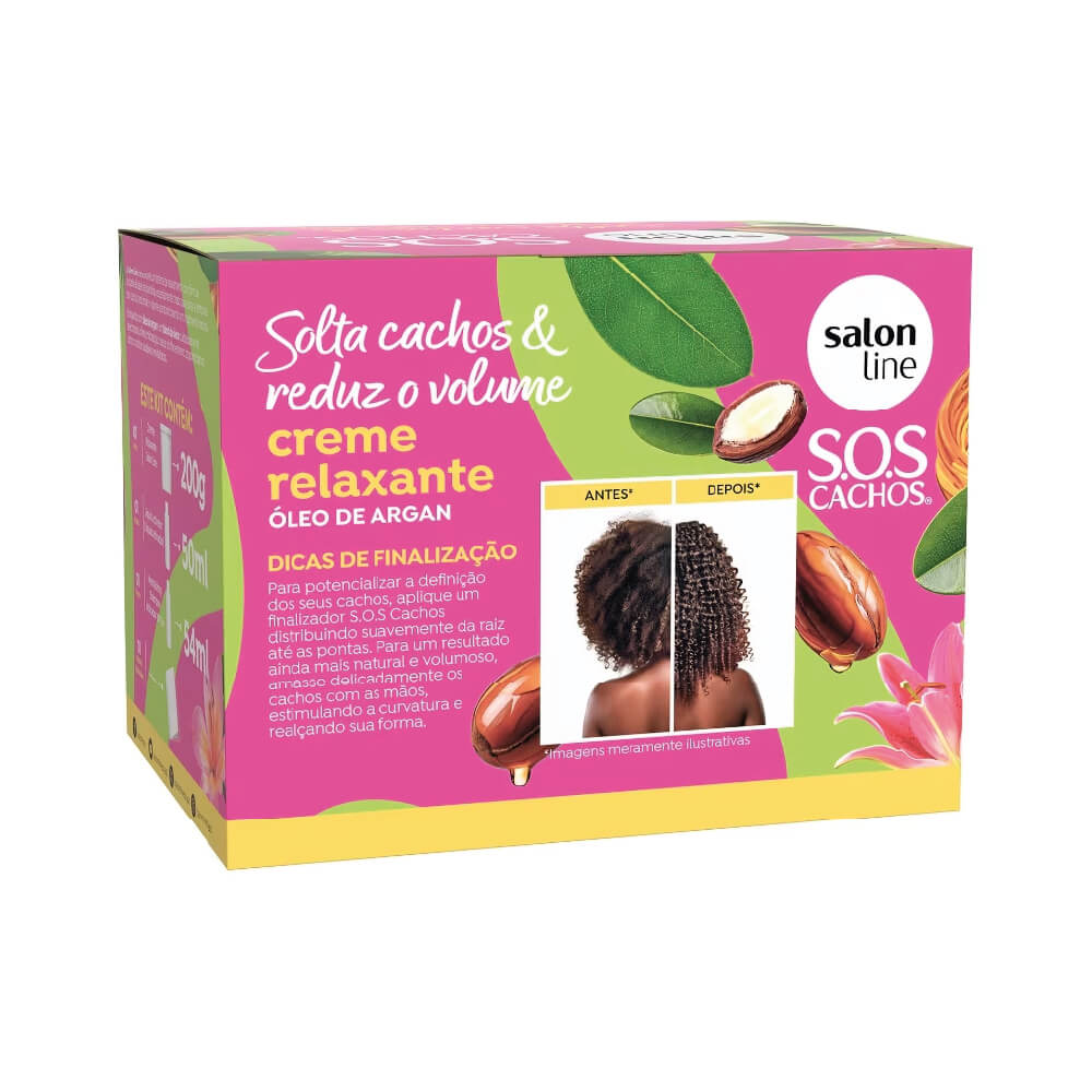 SALON LINE S.O.S CURLS CURL RELAXING CREAM 200G