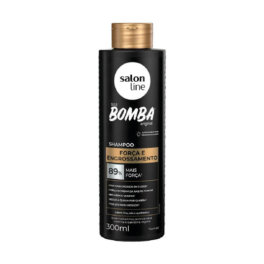SALON LINE SOS BOMBA STRENGTH AND THICKENING SHAMPOO 300ML