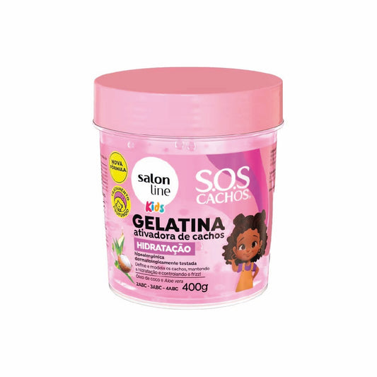 SALON LINE SOS CURLS KIDS CURL ACTIVATING GEL 400G