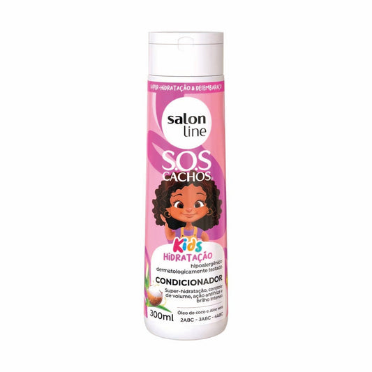 SALON LINE SOS CURLS KIDS HYDRATION CONDITIONER 300ML