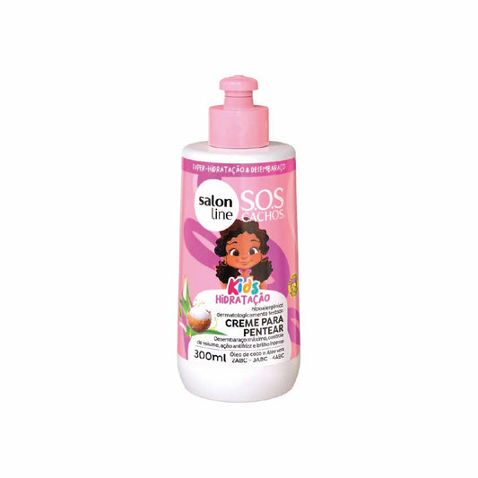 SALON LINE SOS CURLS KIDS HYDRATION LEAVE-IN CREAM 300ML