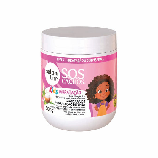 SALON LINE SOS CURLS KIDS INTENSE HYDRATION MASK 500G