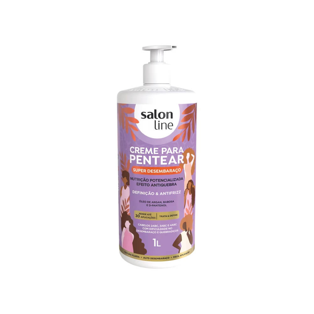 SALON LINE SUPER DETANGLING LEAVE-IN CREAM 1L