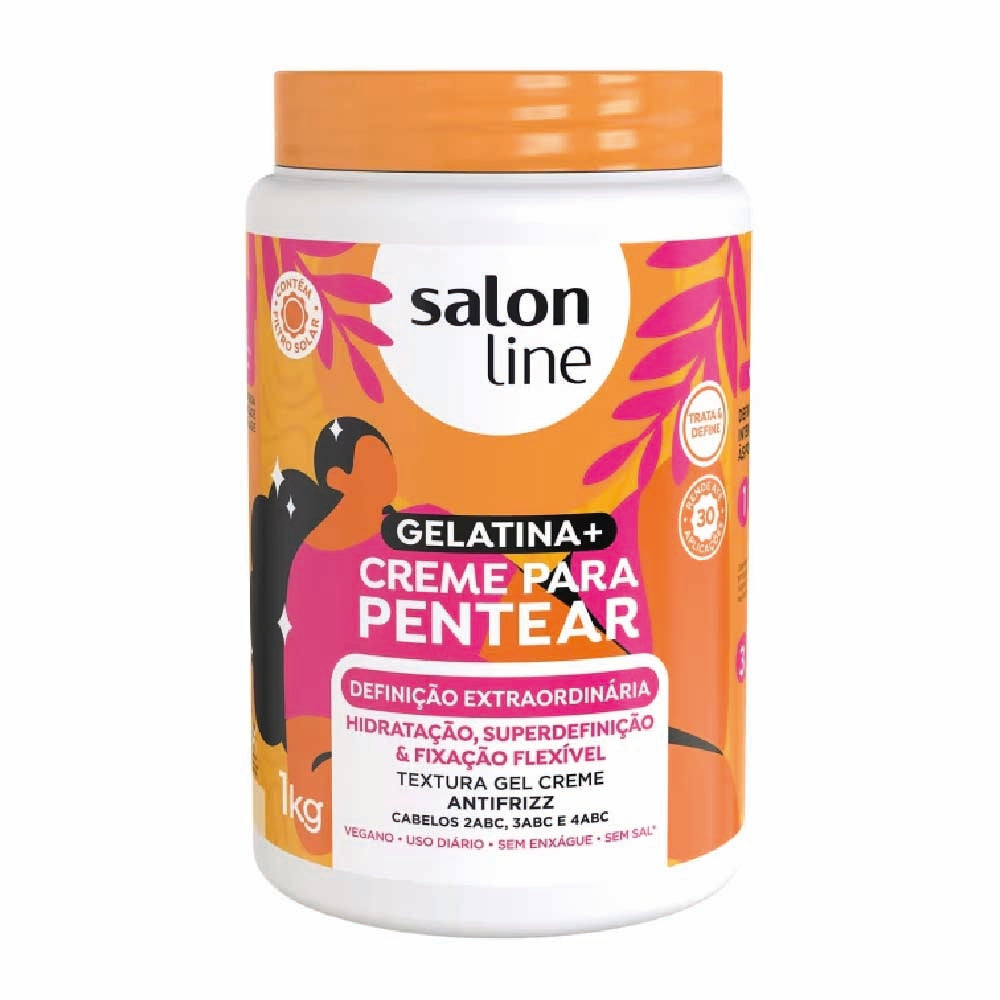 Salon Line Ultra Volume Definition Leave-In Cream 1kg – Pure Brazil