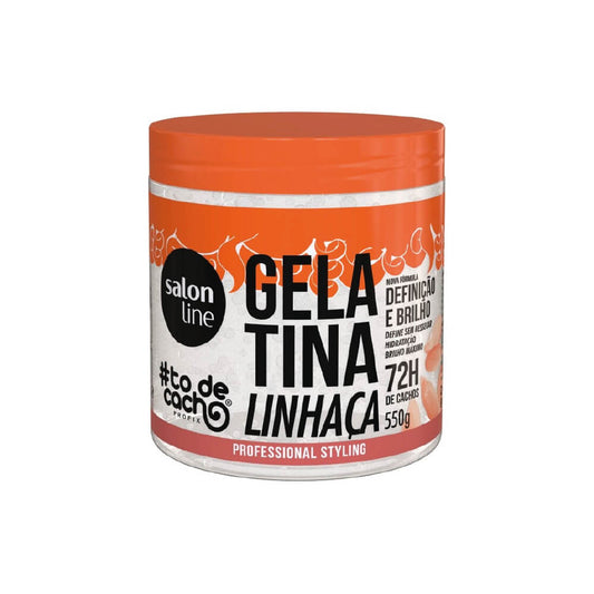 SALON LINE #TODECACHO FLAXSEED JELLY DEFINITION & SHINE – 550G