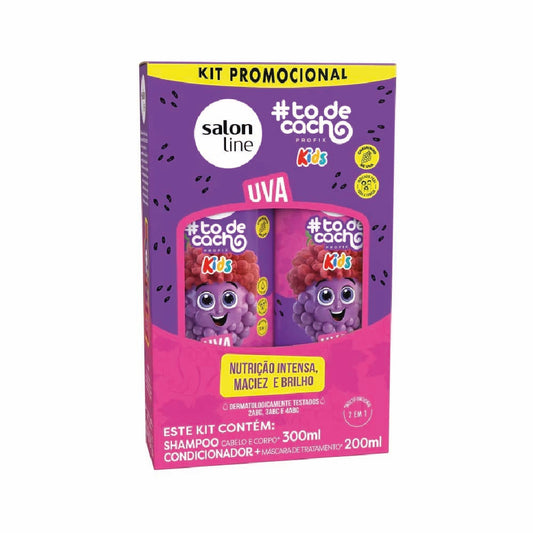 SALON LINE #TODECACHO KIDS GRAPE SET