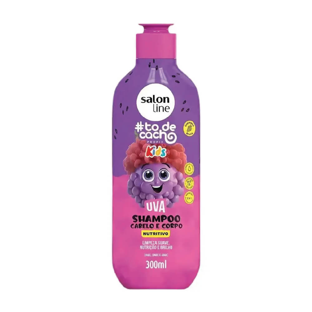 SALON LINE #TODECACHO KIDS GRAPE SHAMPOO 300ML