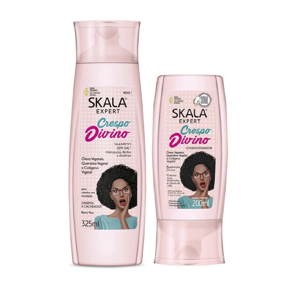 SKALA DIVINE COILS KIDS SHAMPOO & CONDITIONER SET