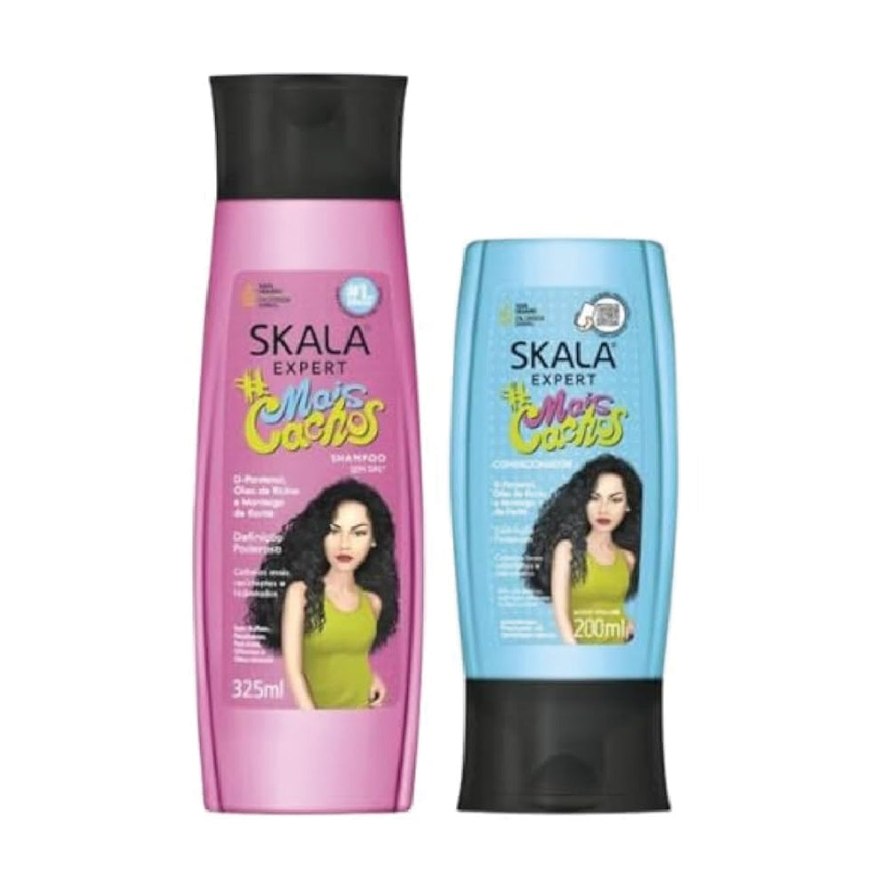SKALA MORE CURLS SHAMPOO & CONDITIONER SET