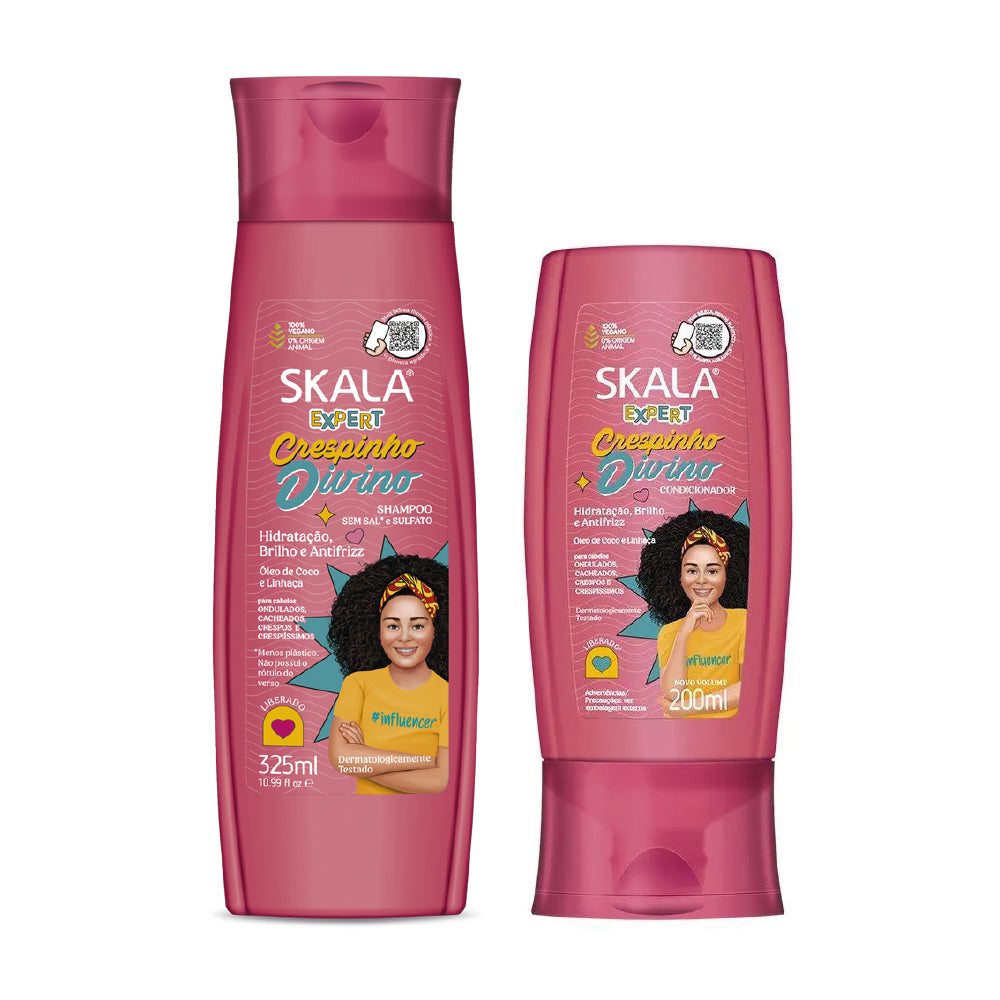SKALA DIVINE COILS SHAMPOO & CONDITIONER SET